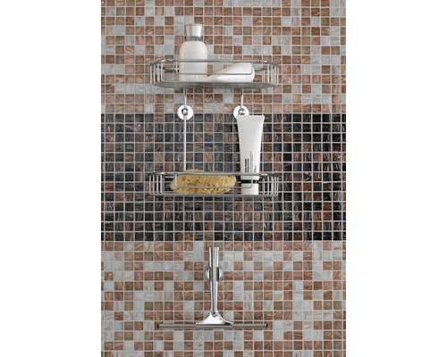 Glasmozaïek GM GS 505254 30,5x32,7 cm bruin/goud