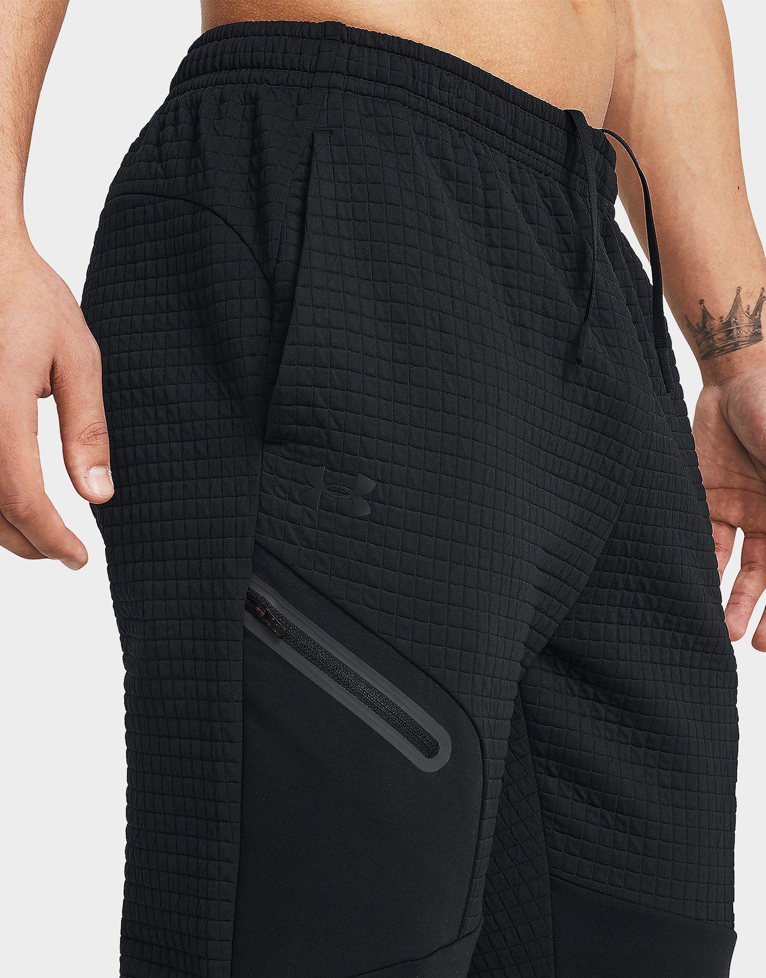 Under Armour Fleece Bottoms UA Unstoppable Flc Grid Jrg