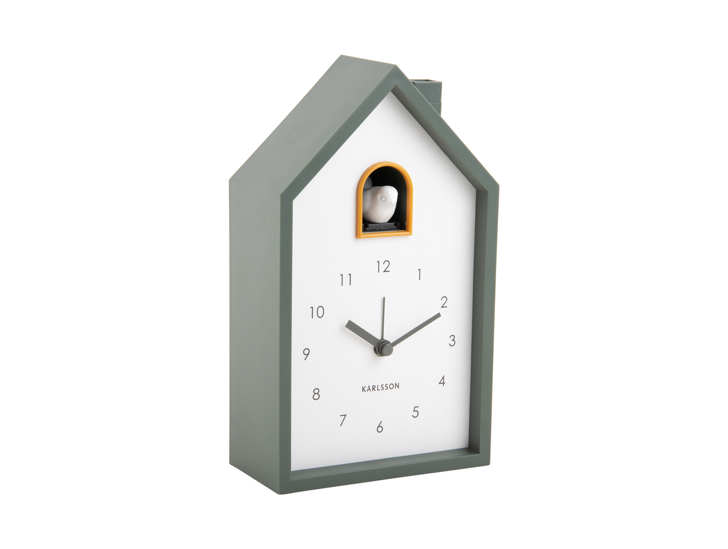 Alarm clock Modern Cuckoo jungle green