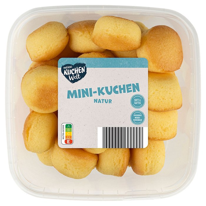 MEINE KUCHENWELT Mini Kuchen 240 g, Natur