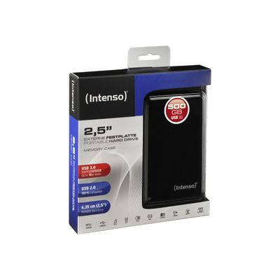 Intenso Memory Case - disque dur 500 Go - USB 3.0