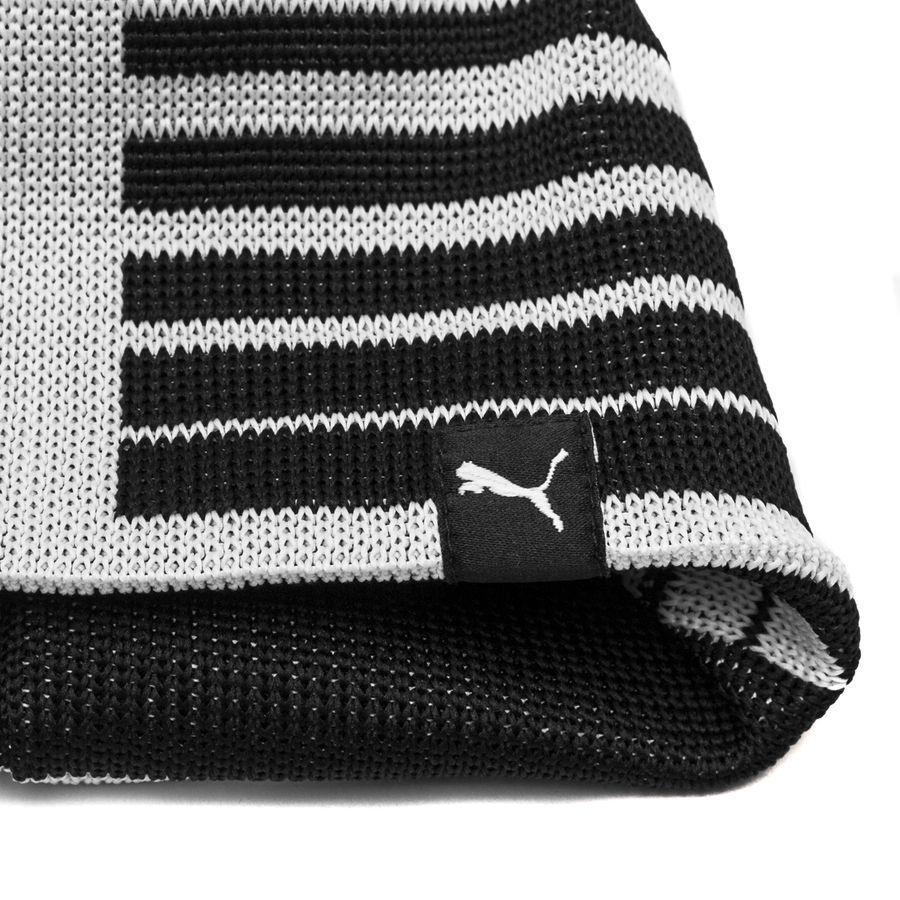 PUMA Bonnet LIGA Réversible - Noir/Blanc