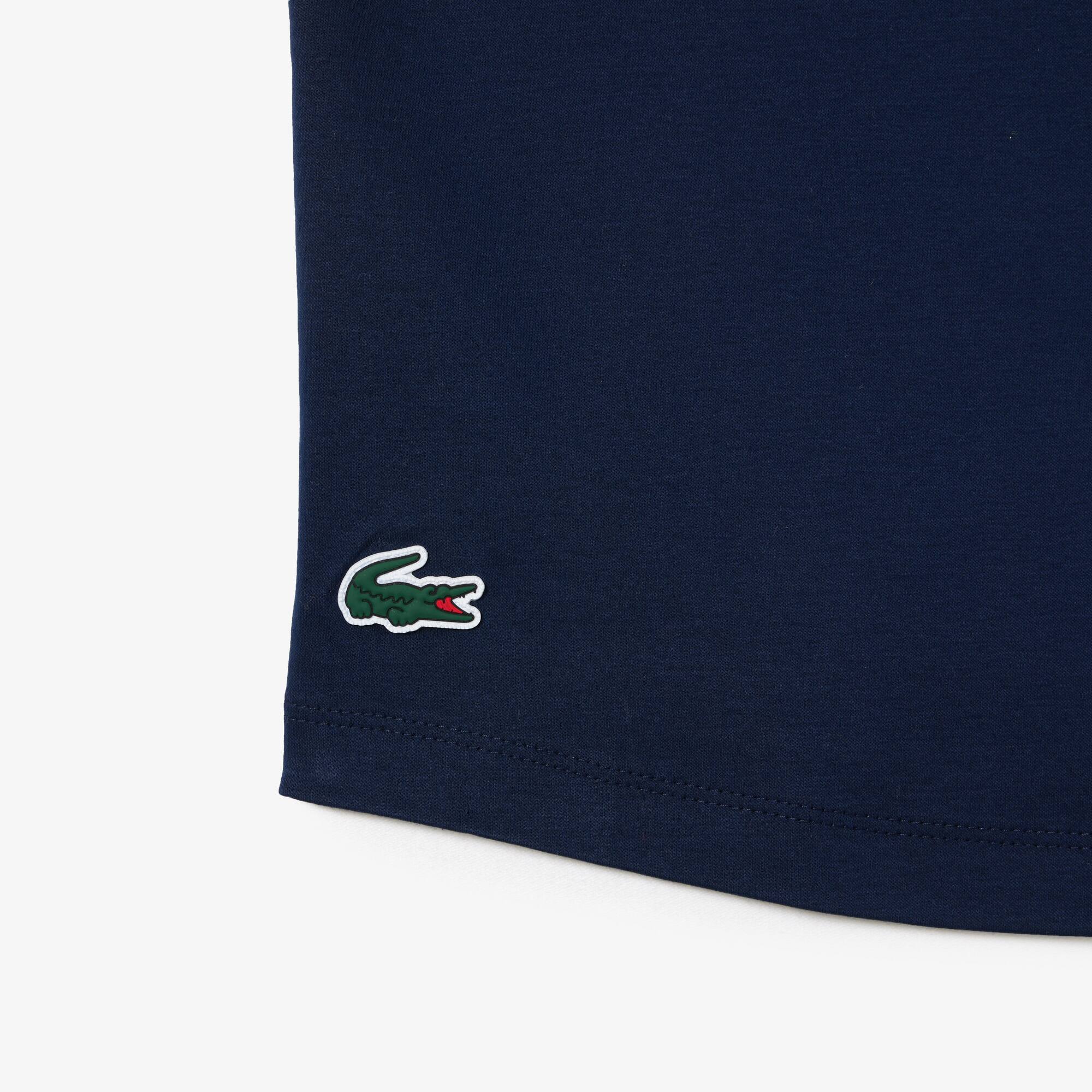 Sport-T-Shirt aus Stretch-Baumwolle T-Shirts - Blau - Lacoste - Damen