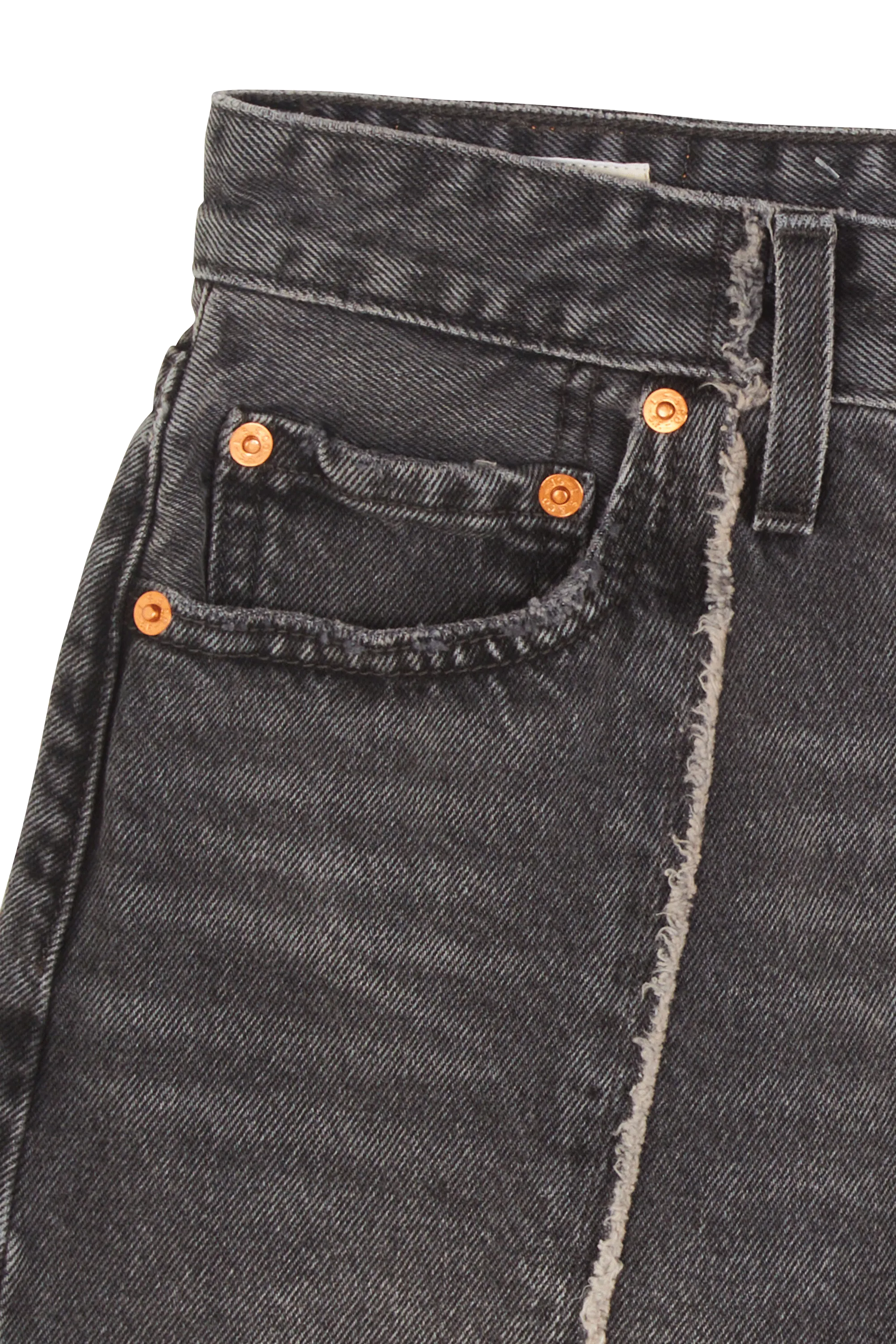 LEVI'S Jupe RECRAFTED ICON SKIRT Noir