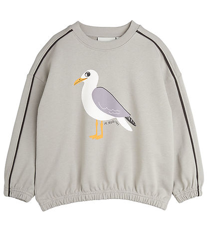 Mini Rodini Sweatshirt - Möwe - Grau