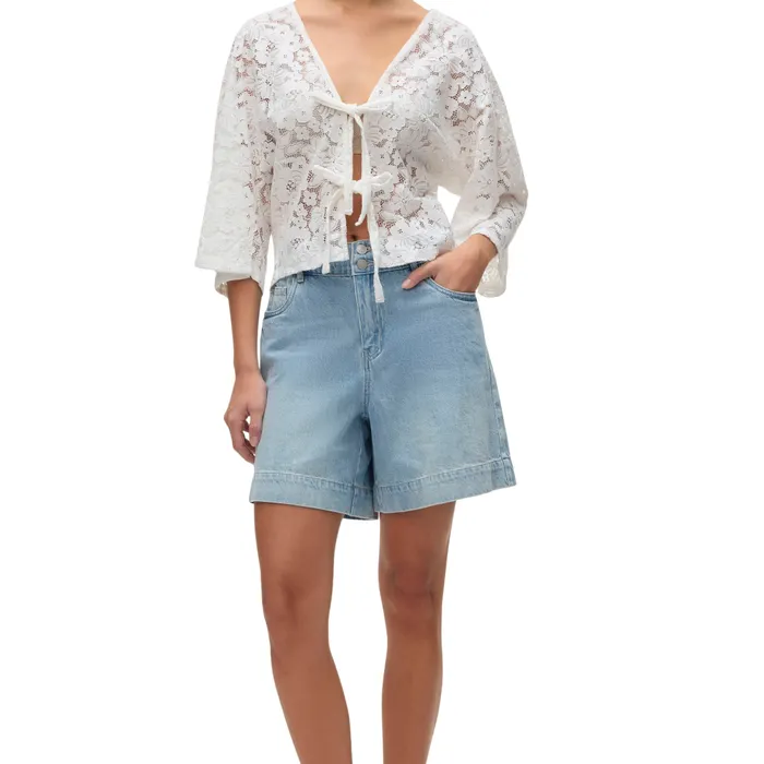 Vero Moda Lucca Bermuda Denim Short Dames