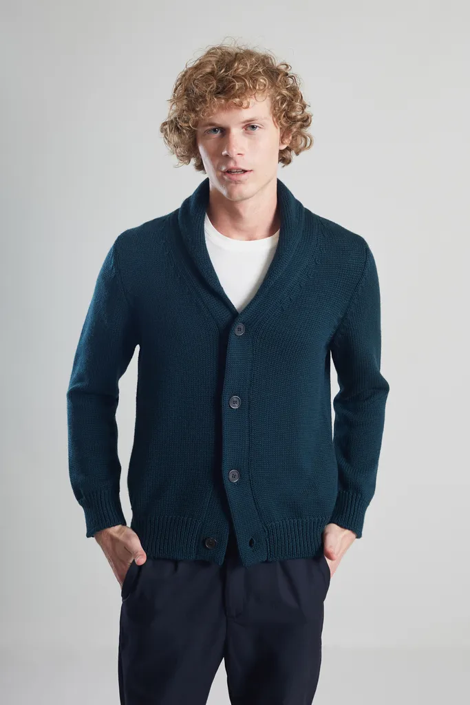 Cardigan Col Châle Mérinos L'Exception Paris