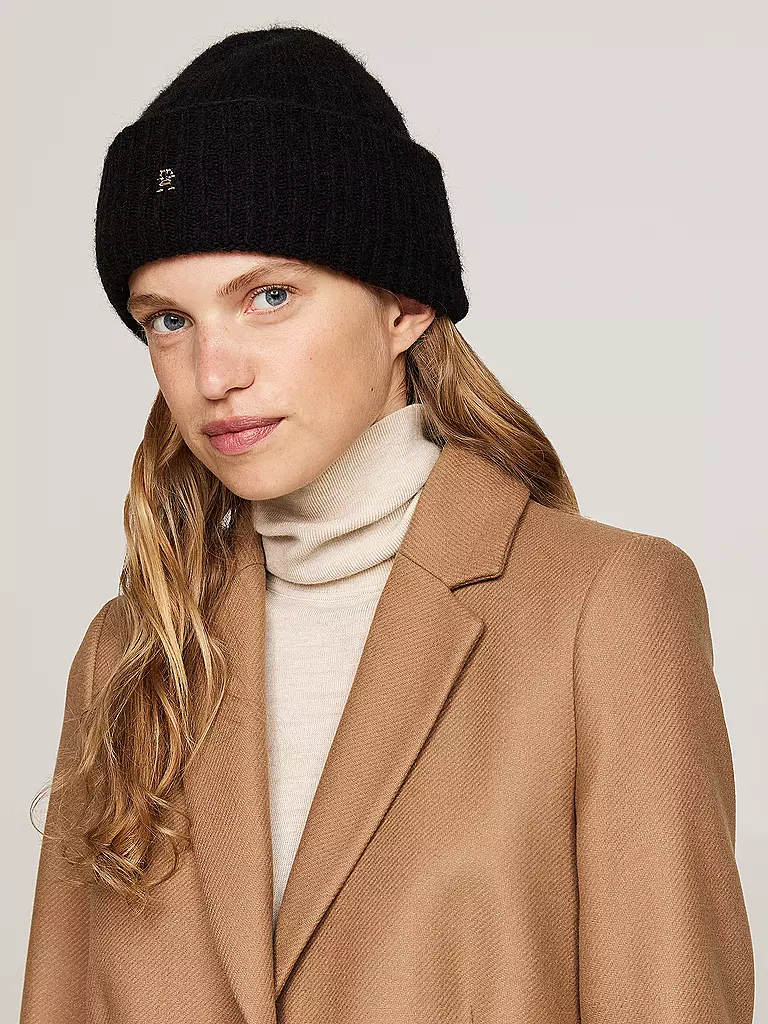 TOMMY HILFIGER Mütze - Haube schwarz