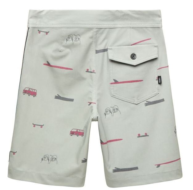 Vans Vans X Yusuke Boardshort Boys Oil Green 22