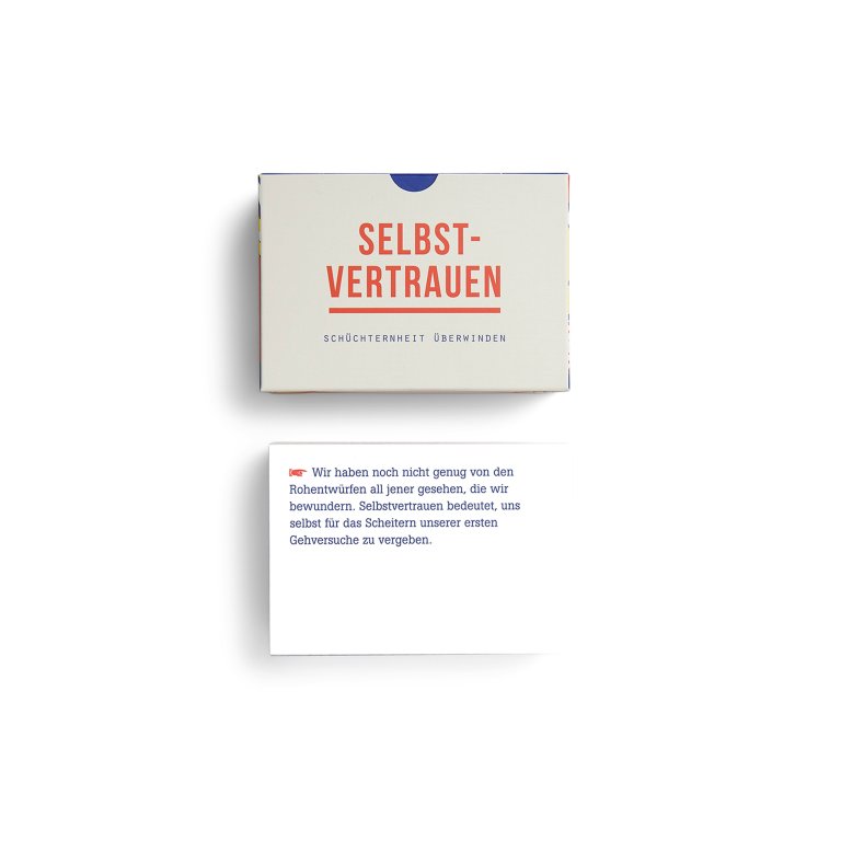 The School of Life Kartenset Selbstvertrauen