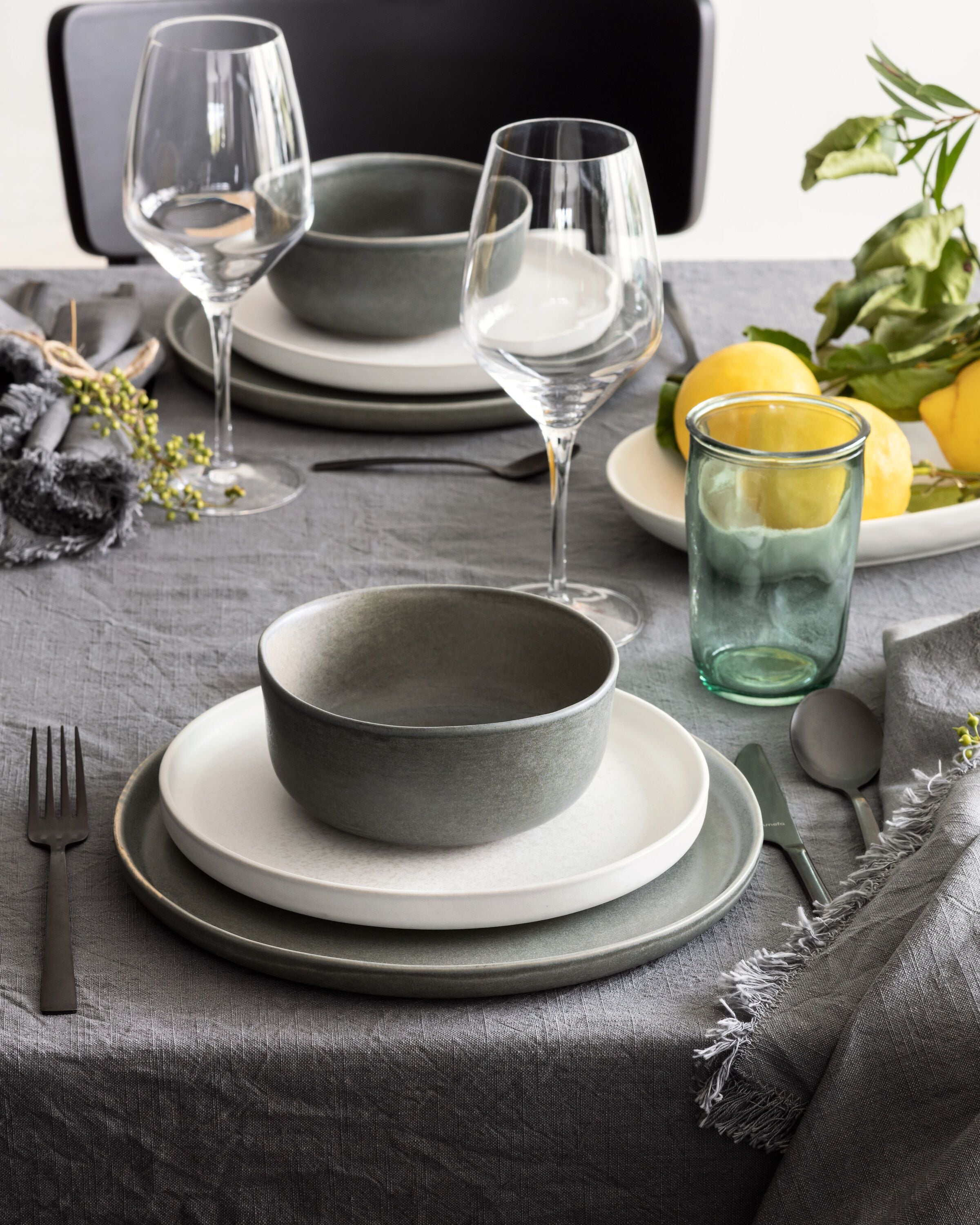 ALCOA Schüssel - Grau / H: 6.0 cm