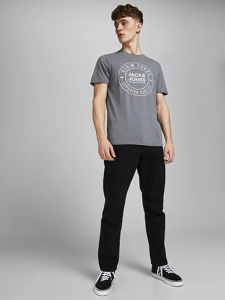 JACK & JONES Jeans Loose Fit Chris schwarz