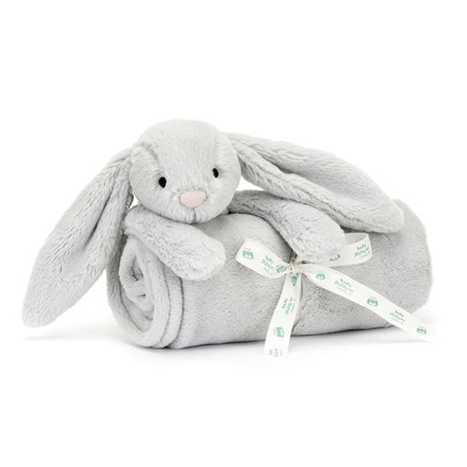 JELLYCAT Bashful Kanin Tæppe, Silver