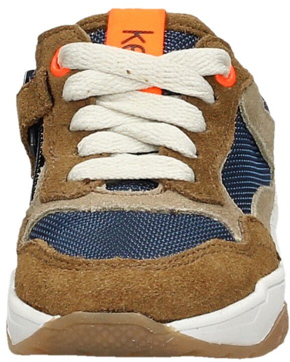 Keq Sneakers Laag cognac