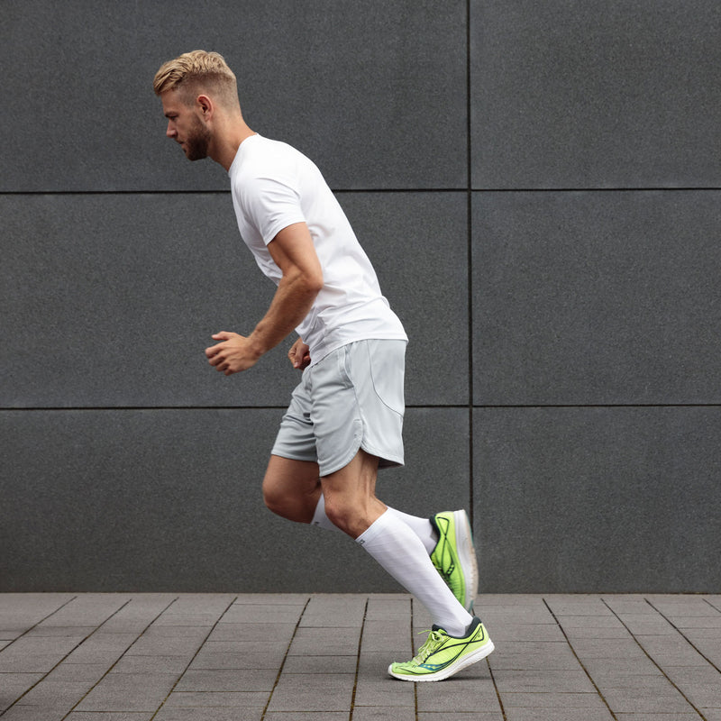 Sport Kompressionssocken Schwarz
