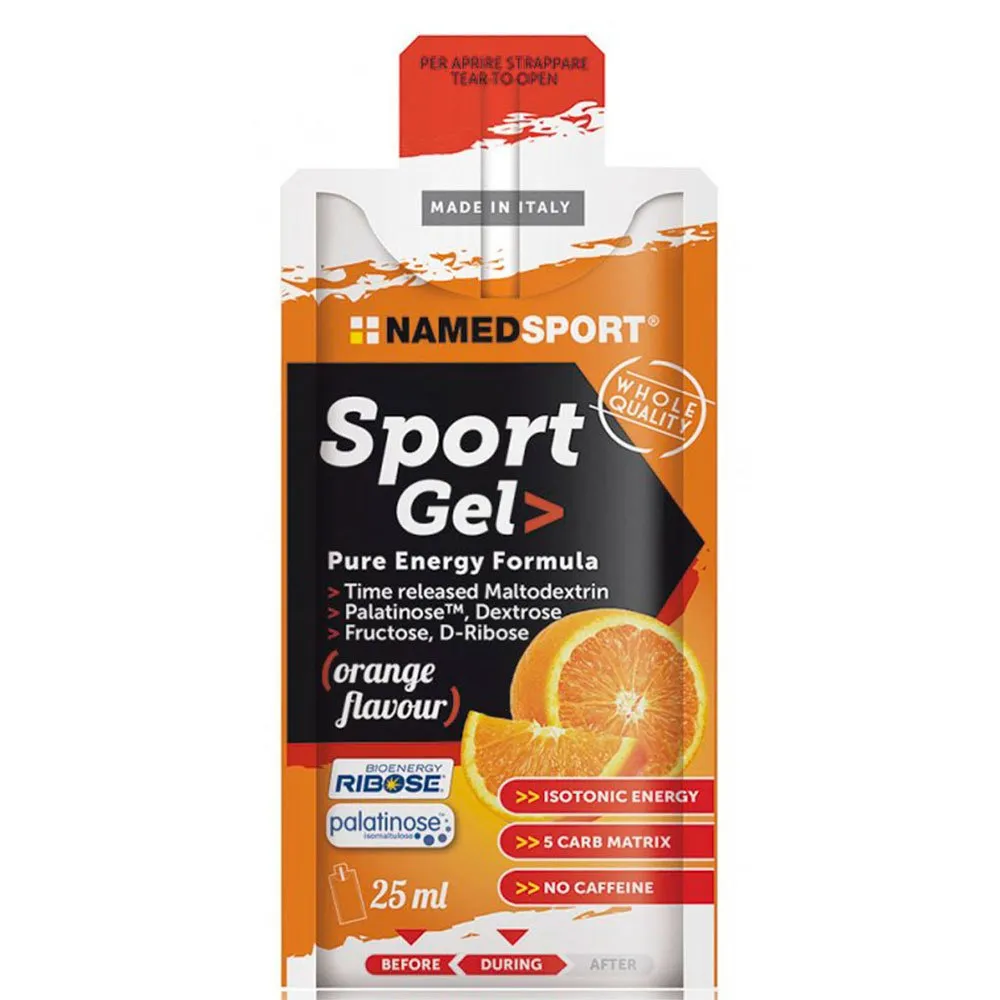 Named Sport Sport Energy Gel Laranja 25ml