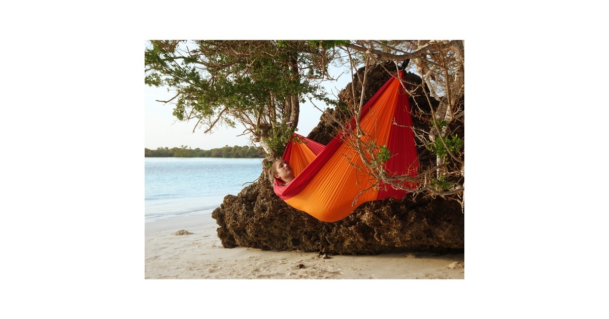 AmazonasUL Adventure hangmat  (Rood/oranje)