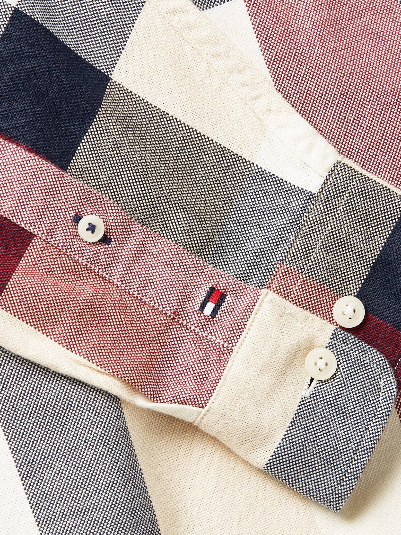 Tommy Hilfiger| Herren Hemd PLACED GLOBAL STP CHK SHIRT