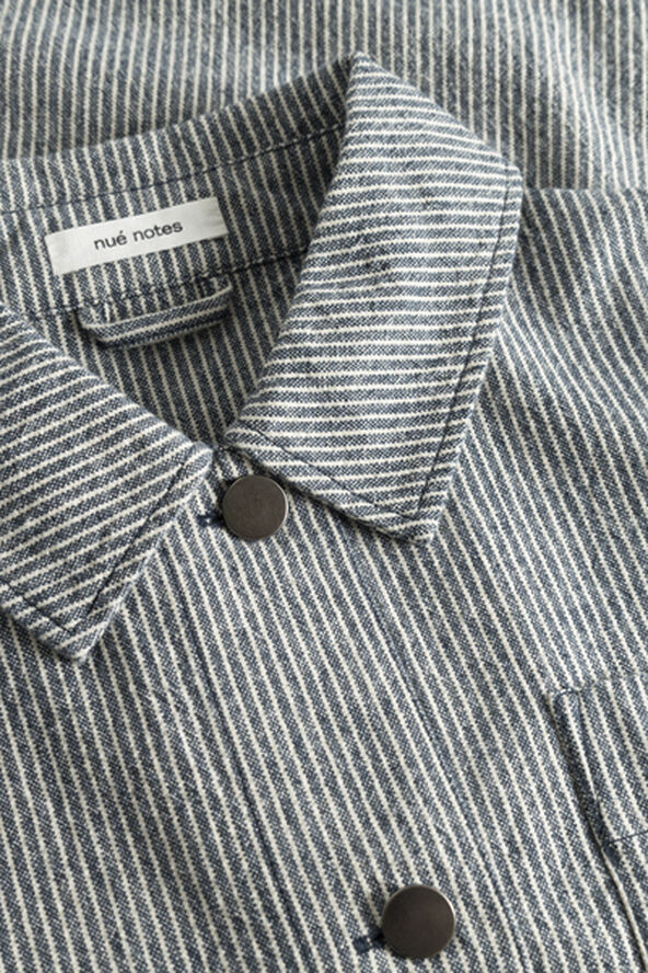 Nué Notes Enzo Jacket Hickory navy stripe