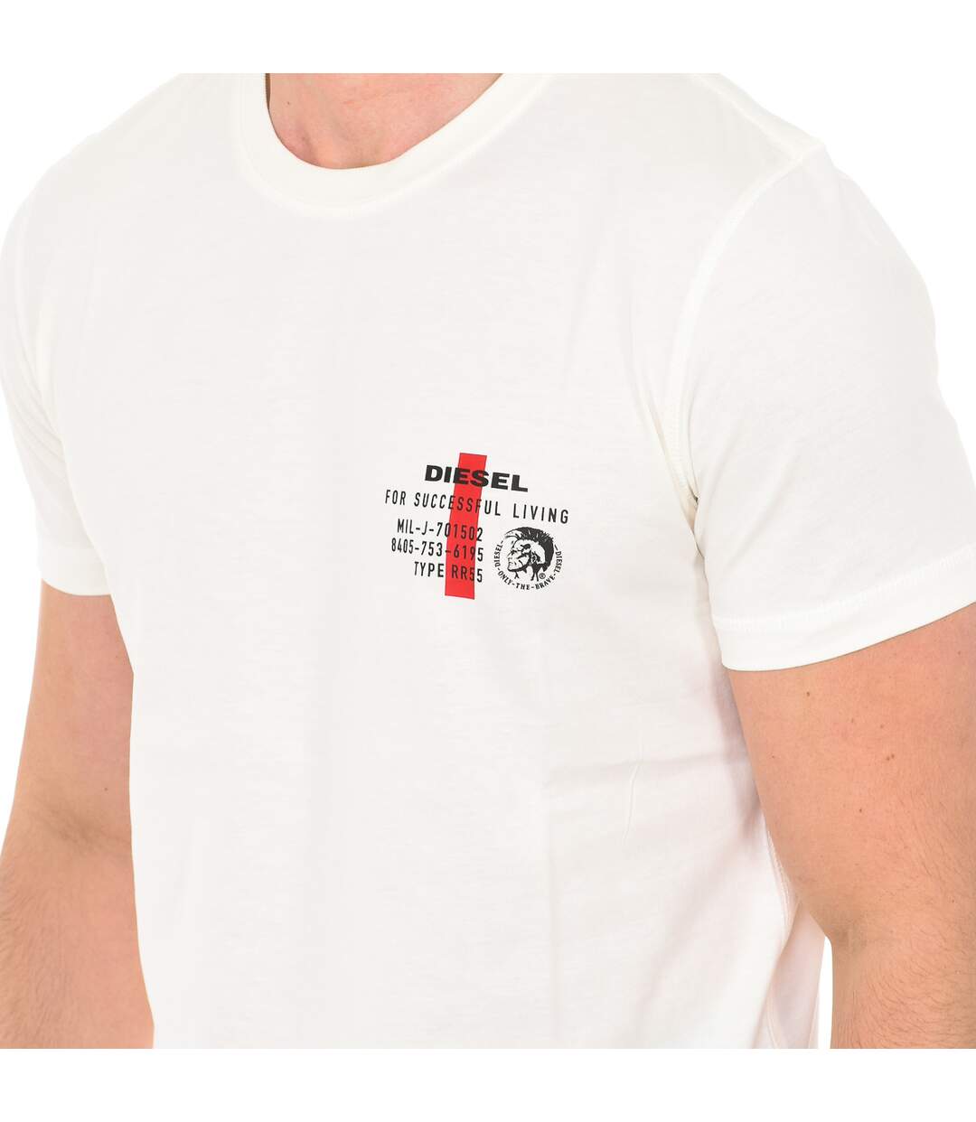 Men's short-sleeved round neck T-shirt A00628-0LAYY