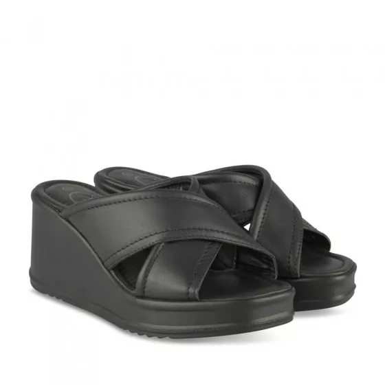 Mules NOIR MEGIS CASUAL