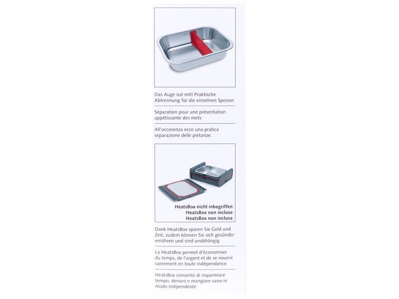 Koenig Innenschalen-Set für HeatsBox Zusätzliche Innenschale mit Deckel für heizbare Luchbox HeatsBox
