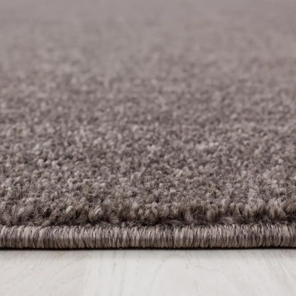 Basics Effen Vloerkleed Bruin Laagpolig - 160x230 CM