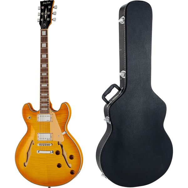 Harley Benton HB-35Plus Lemon Bundle