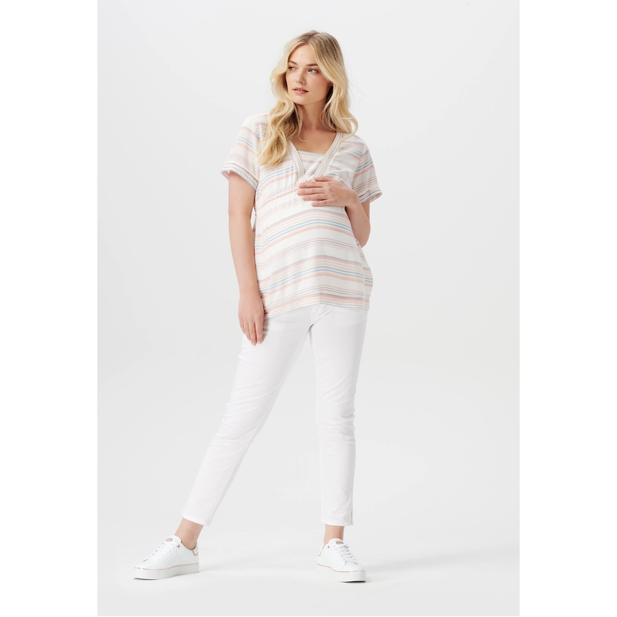 Esprit Slim Umstandshose Bright White