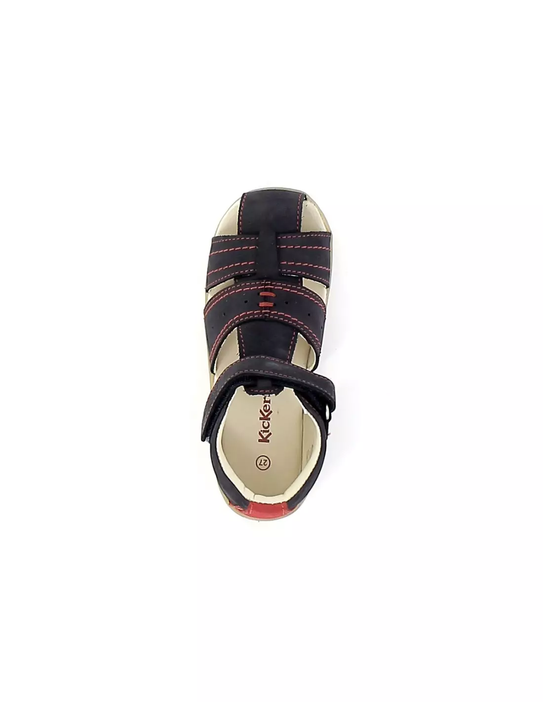 KICKERS BIGBAZAR - Chaussures & Accessoires GarÃ§on Marinerouge