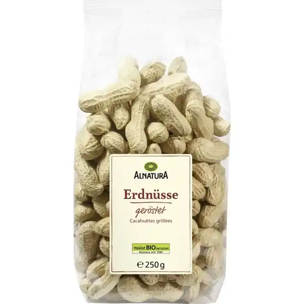 Bio Erdnüsse in der Schale