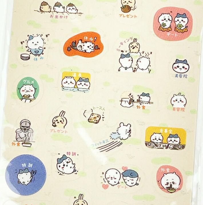 Ensky - Chiikawa Schema Sticker D