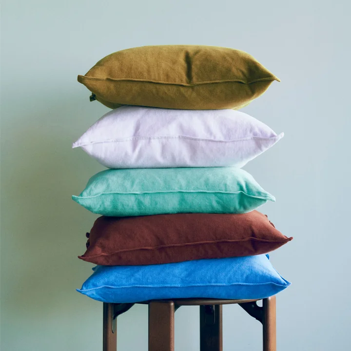 HAY - Linen Kissen, 60 x 60 cm, sky grey