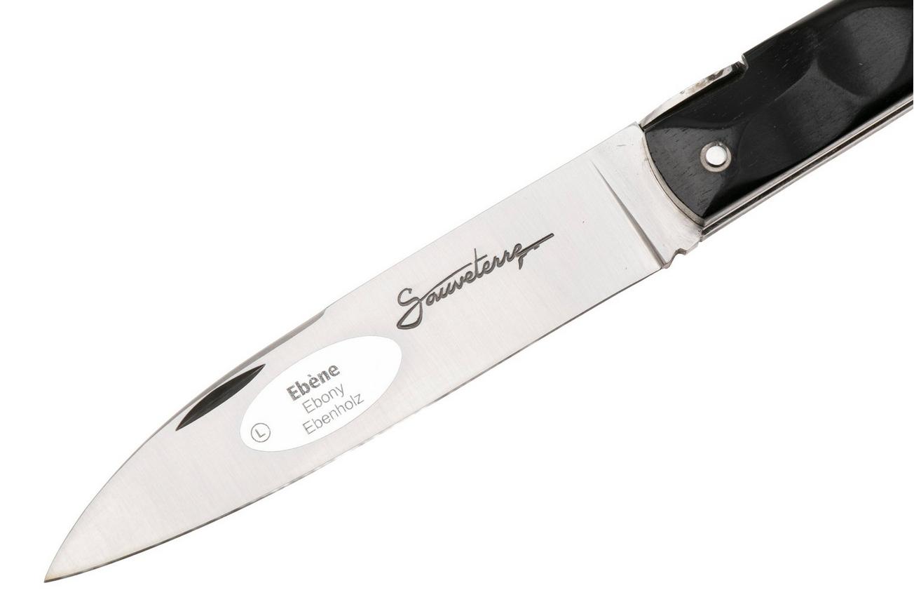 Laguiole en Aubrac Sauveterre Ebony, zakmes, 11 cm