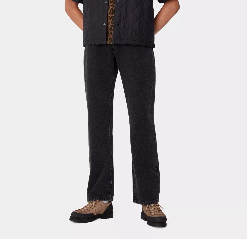 Carhartt WIP W' Noxon Pant Black Stone Washed