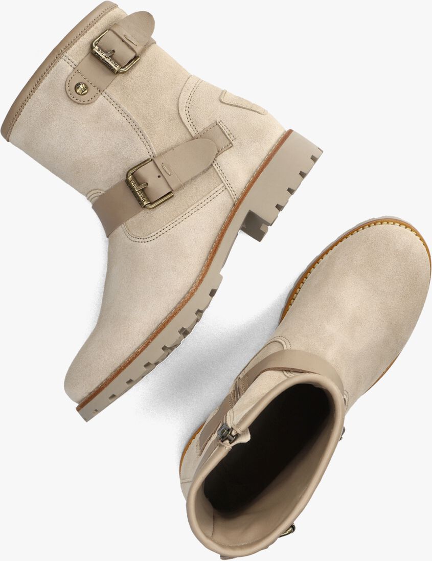 PANAMA JACK taupe panama jack biker boots felina b25