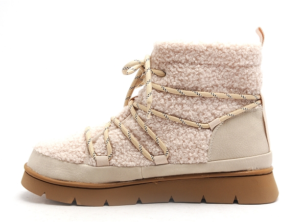 Gap boots bottine plates femme richmond high lace beige
