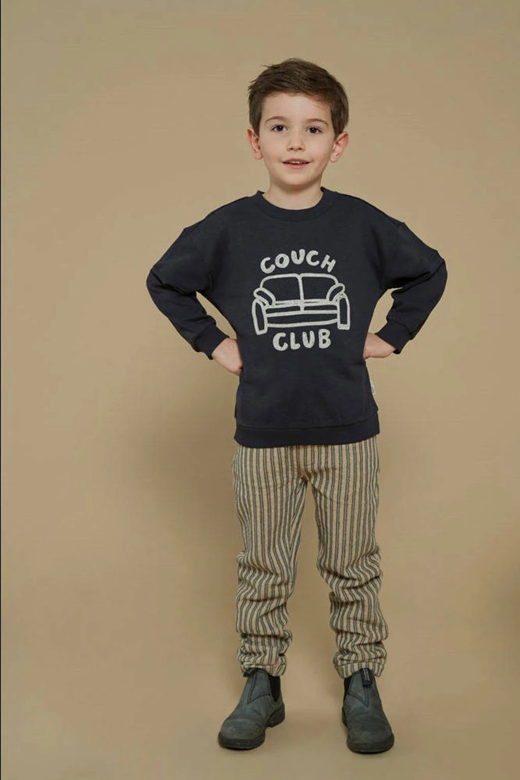 Sturdy sweater zwart