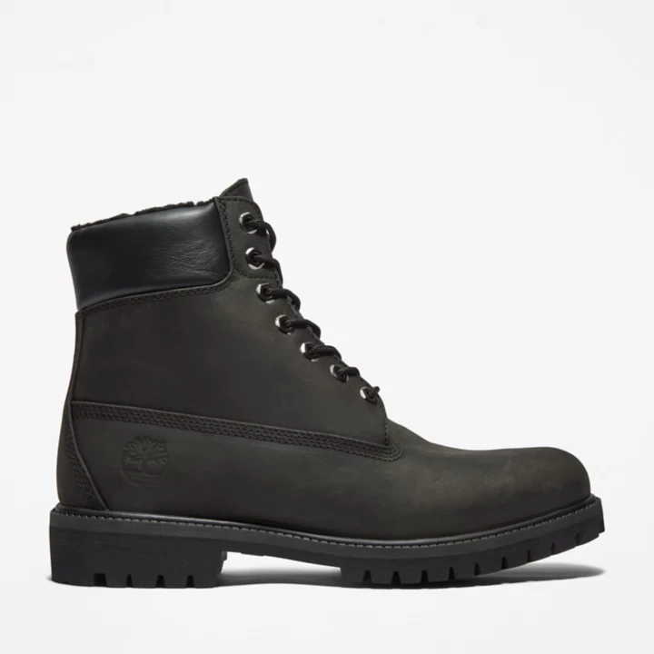 6-inch Boot d'hiver imperméable Timberland Premium pour homme en noir