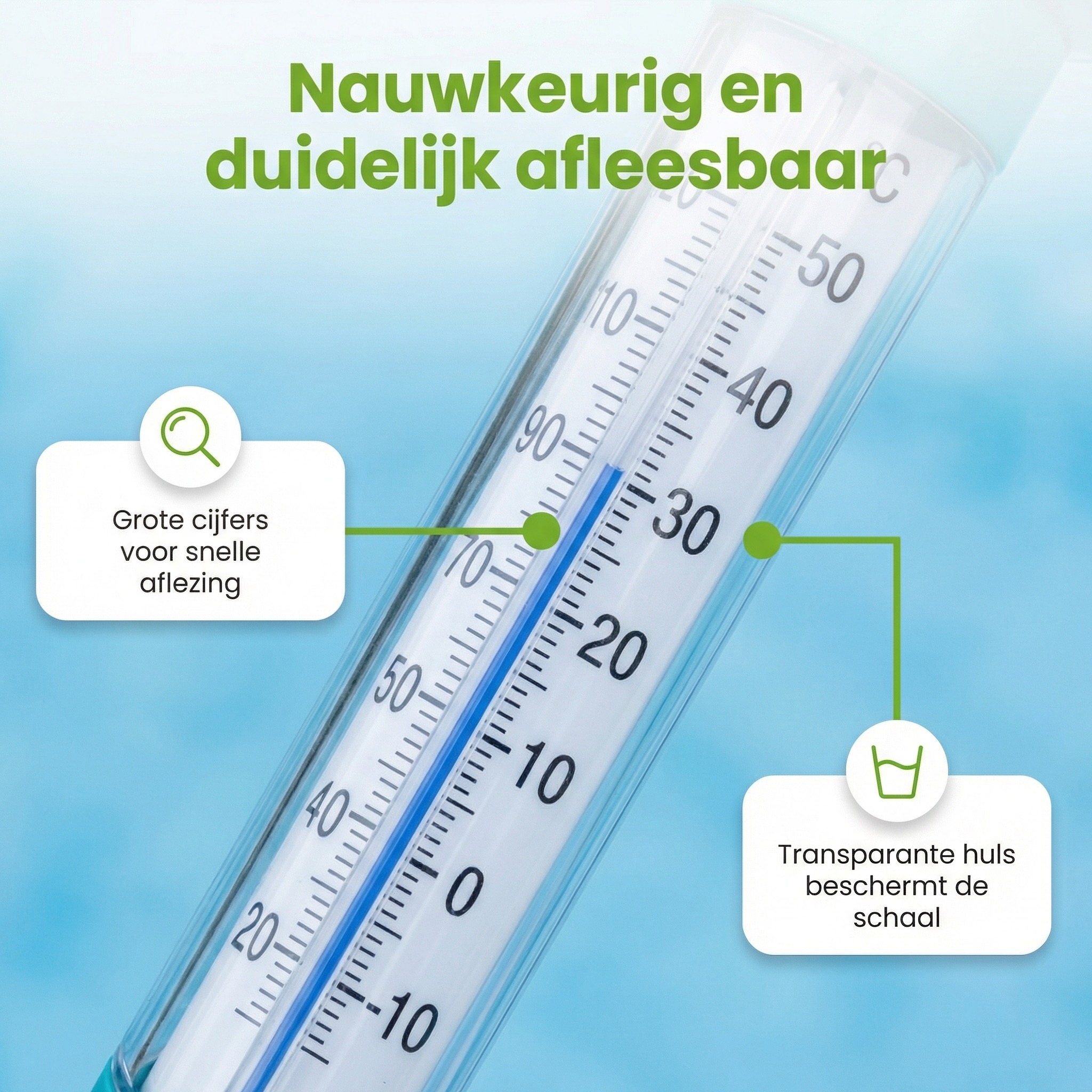 Bestway drijvende zwembadthermometer