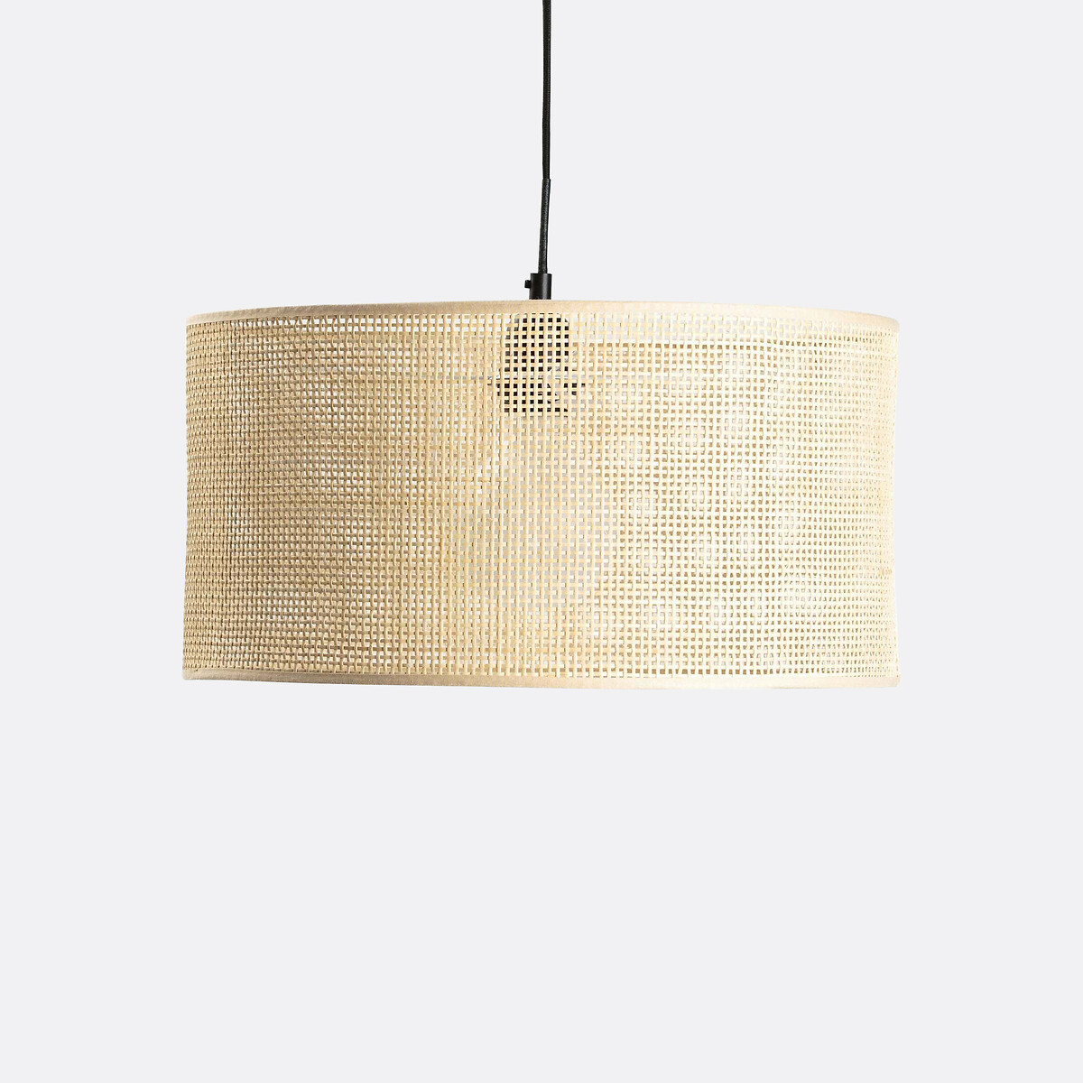 LA REDOUTE INTERIEURS<br>Candeeiro suspenso / Abajur em rattan Ø40 cm, Dolkie