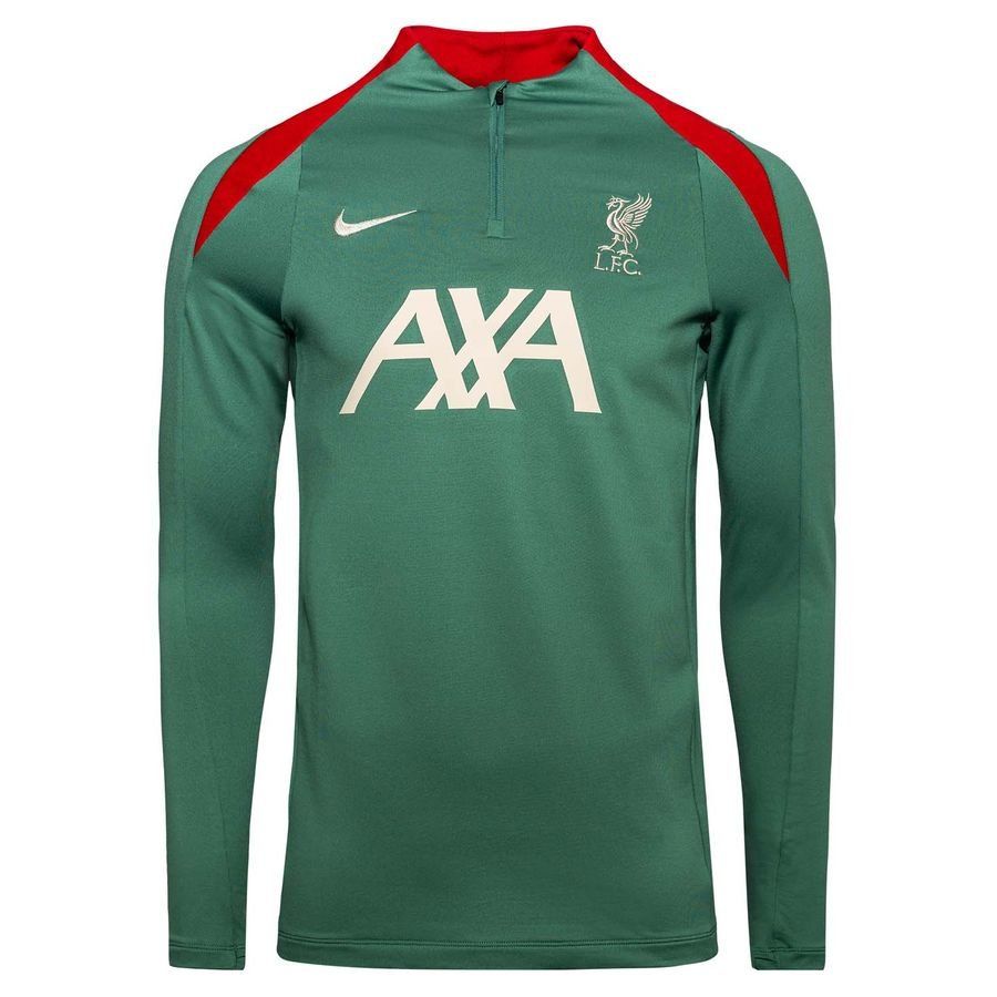 Liverpool Maillot d'Entraînement Dri-FIT Strike Drill - Vert/Rouge