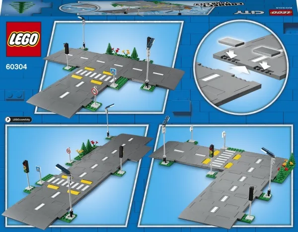 LEGO City 60304 Vejplader