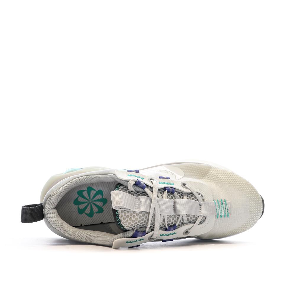 Nike Baskets Grises/Verte Garçon Nike Air Max 2021