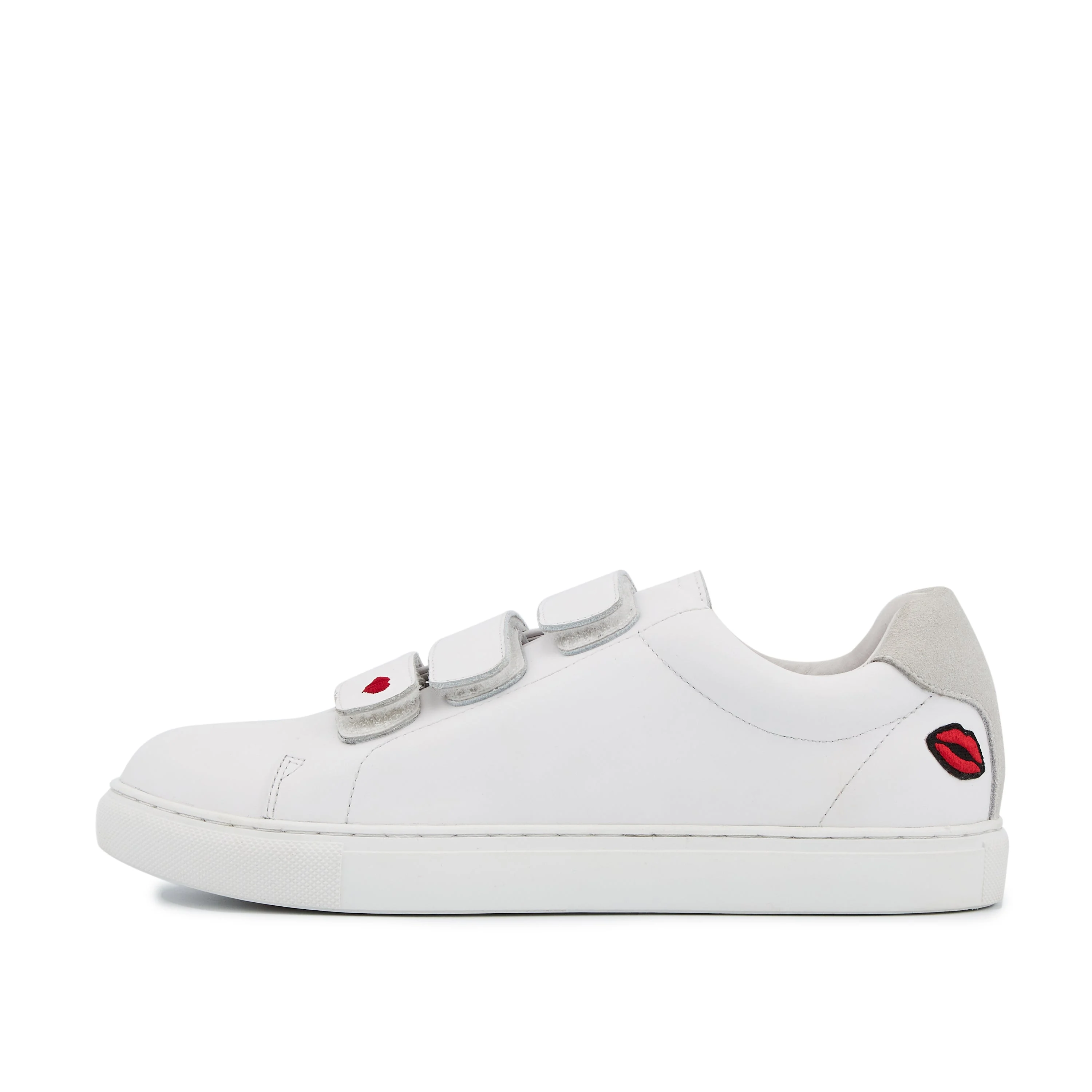 EDITH LIEFDE - Sneakers en cuir | Blanc