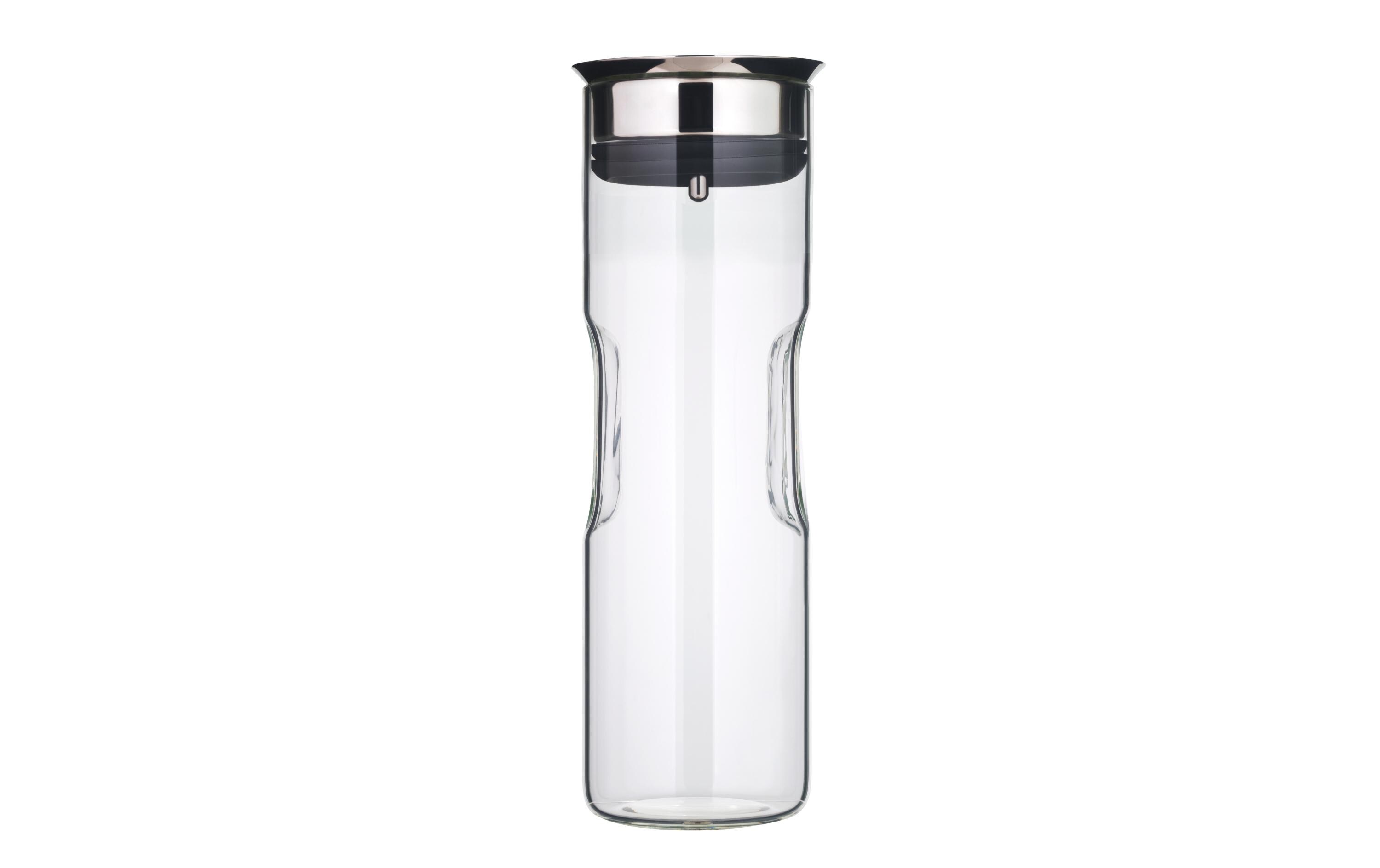 Karaffe Motion 1.25 l, TransparentWasserkaraffe mit Kippmechanismus