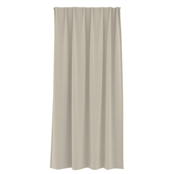 GAMMA kant en klaar gordijn 100% verduisterend beige (kleurnr. 1389) 140x270 cm (bxh)
