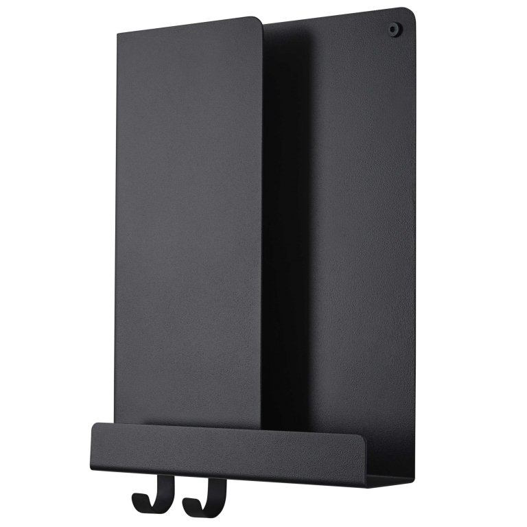 Muuto Folded wandplank hoog zwart