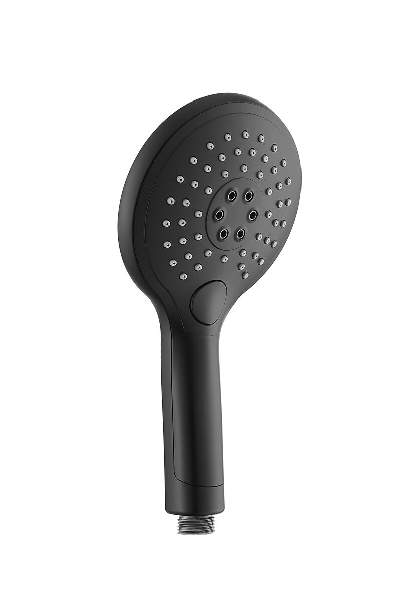 Saniclear Evolution opbouw regendouche met 20cm hoofddouche en 2 standen handdouche zwart mat