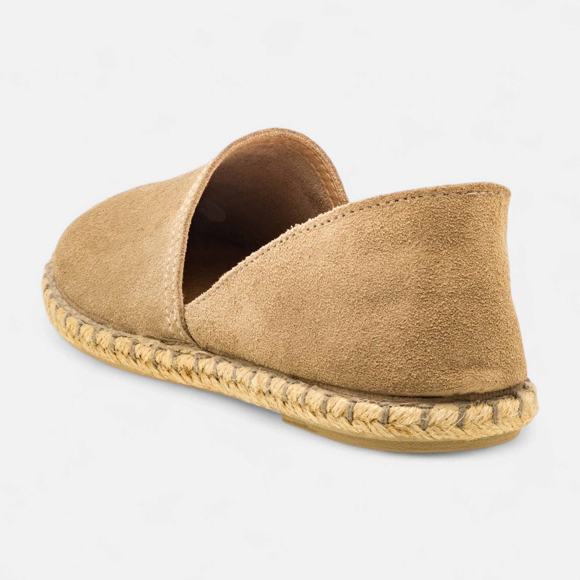 Espadrilles Femme en cuir beige